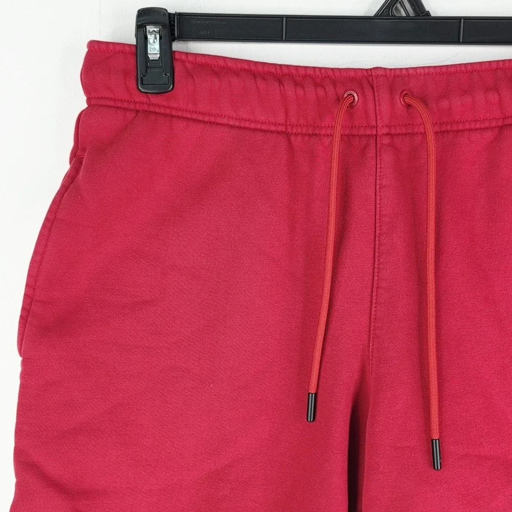 Nike Air Jordan Essentials Fleece Shorts Mens Size M Large Red DA9826-687